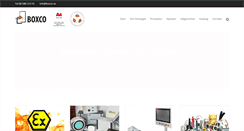 Desktop Screenshot of boxco.se